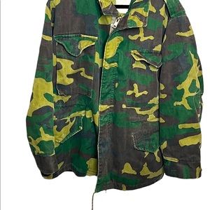US Military Issued Camoflage Field Jacket